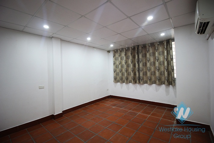 Elegant house with 3 bedroom, front yard and terrace for rent in Ba Dinh, Hanoi